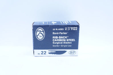 BD 371122 Bard-Parker Rib-Back Carboon Steel #22